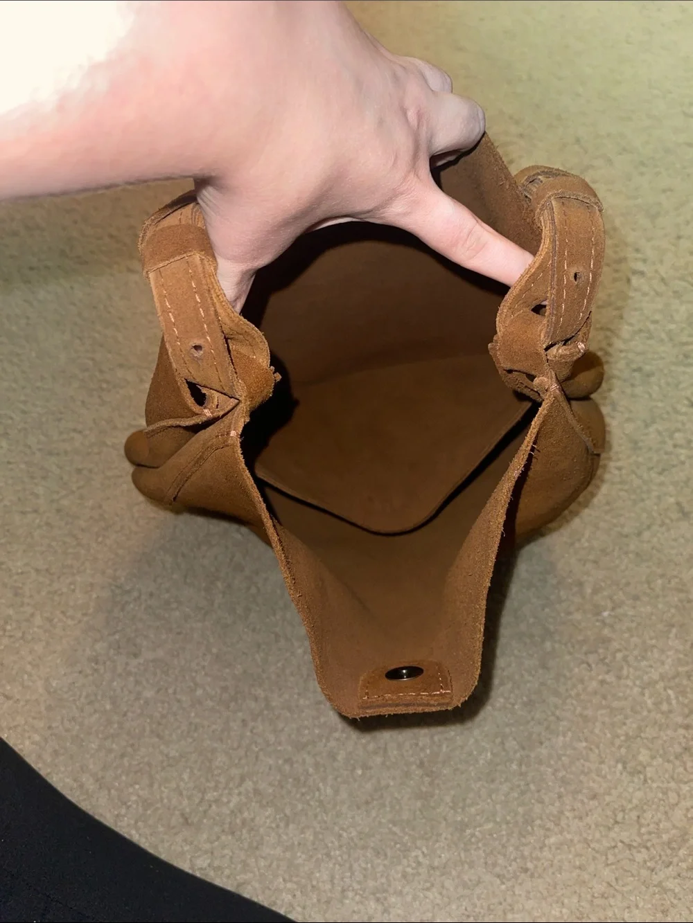 Portland Leather Goods Shoulder Bag in Jackson Brown - Picture 4 of 6